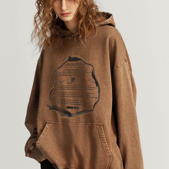 Fashion women's printed sweatshirt - Picture 3 of 4